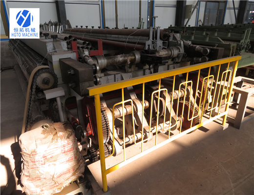 Fio horizontal Mesh Weaving Machine Iso de 3700mm