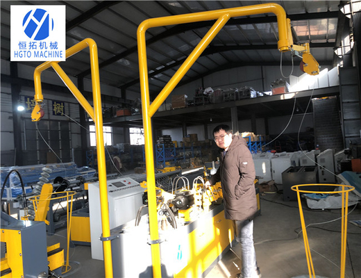 Elo de corrente inoxidável Mesh Machine do ISO, 220v que cerca Mesh Making Machine