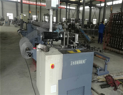fio sextavado Mesh Machine For Pavement Reinforcement do Plc de 2.5mm