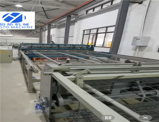 linha de produção de Mesh Welding Machine With Full do fio do Cnc de 5-12mm