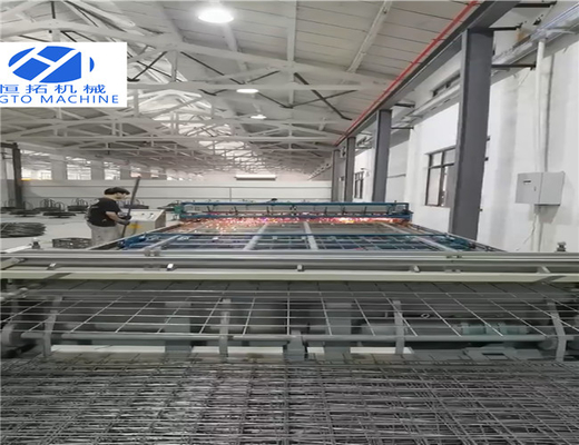 linha de produção de Mesh Welding Machine With Full do fio do Cnc de 5-12mm