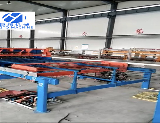 ISO soldado gaiola de Mesh Machine do fio da galinha do Plc de 2500mm