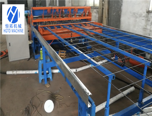 70r/Min Weld Mesh Manufacturing Machine, cerca à prova de choque Mesh Welding Machine do motor