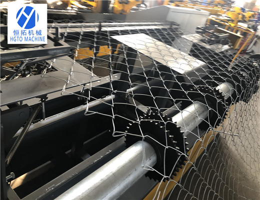 Diamond Mesh Machine automático galvanizado, cerca à prova de fogo Machine da corrente de Multiscene
