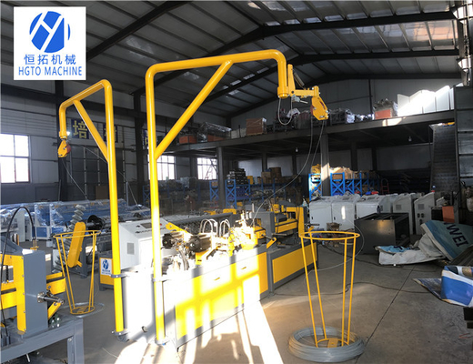 Cerca Machine Anticorrosive Automatical do elo de corrente do servo motor do PLC