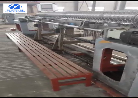 tipo sextavado do reverso do Cnc da máquina da rede de fio de 2500mm que tece com Mesh Size grande