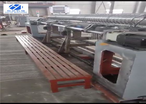 tipo sextavado do reverso do Cnc da máquina da rede de fio de 2500mm que tece com Mesh Size grande
