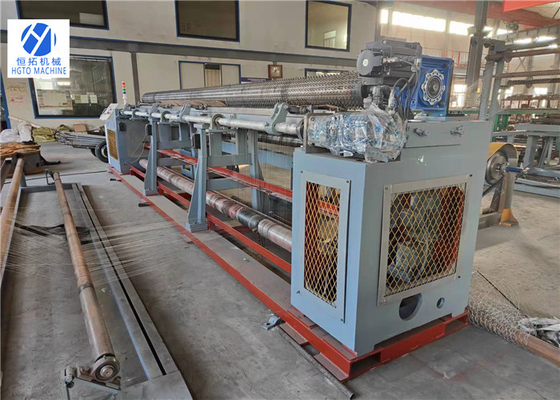 Produzindo o fio sextavado Mesh Making Machine Weaving Cnc da indústria 4000mm