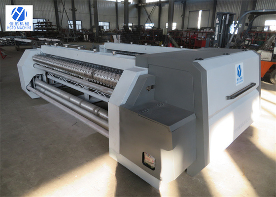 máquina líquida sem nós Mesh Width resistente uv da fabricação da pesca do Plc de 2.0mm 370cm