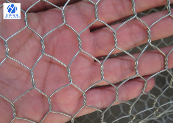 Malha sextavada de pouco peso de Oilproof Gabion, rede sextavada galvanizada mergulhada quente
