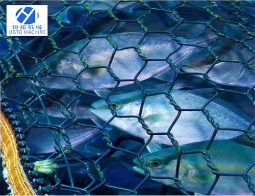 Cultivando o fio sextavado Mesh Anticorrosive Multifunctional Polyester dos peixes