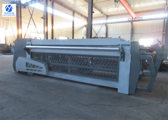 Anti Gabion sísmico que faz a máquina, máquina de desenho horizontal do fio 7.5kw