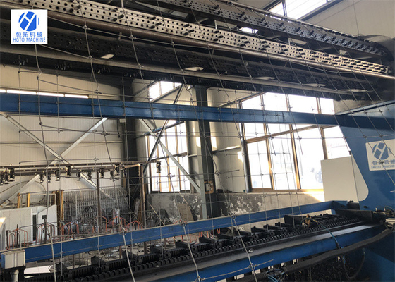 Cerca Mesh Welding Machine do PLC da pastagem, exploração agrícola anticorrosiva que cerca a máquina