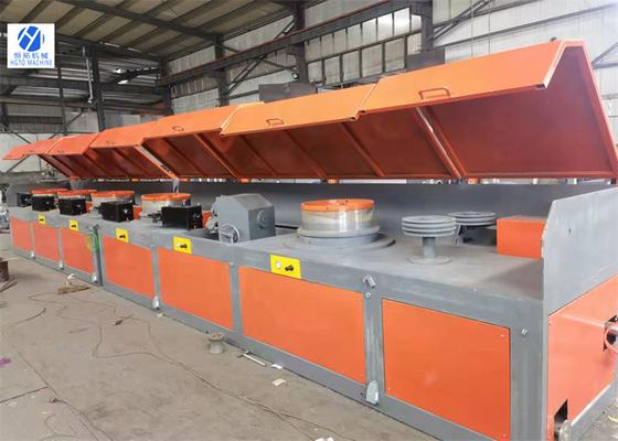 Máquina de desenho de aço do fio da polia do PLC para o diâmetro 6.5-8mm da entrada do ODM dos pregos