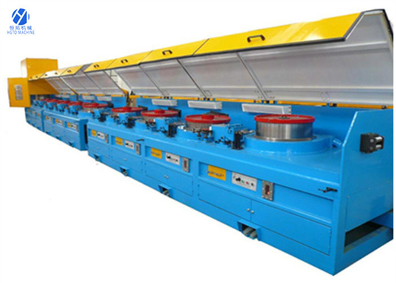 Máquina de desenho alta do fio do carbono do ISO 18.5kw, máquina de tiragem de aço à prova de choque