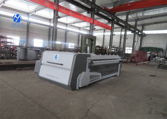 Da máquina automática da caixa de Gabion do tela táctil fatura de rede sextavada do fio
