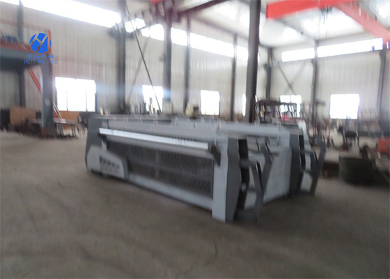 Da máquina automática da caixa de Gabion do tela táctil fatura de rede sextavada do fio