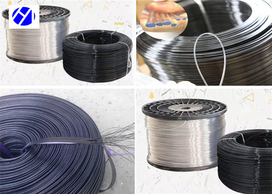 Fio de aço plástico da anti corrosão inoxidável, fio de emperramento galvanizado multi cena